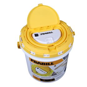 Frabill Dual Fish Bait Bucket W/Aerator Built-In