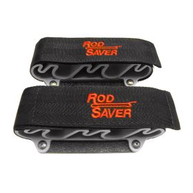 Rod Saver Portable Side Mount W/Dual Lock 4 Rod Holder