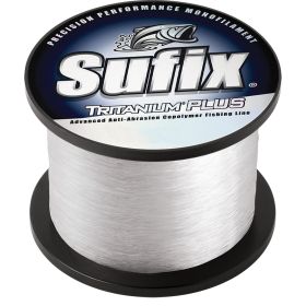 Sufix Tritanum Plus&Trade; (Option: 12Lb  Clear  4950 Yds)