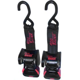 Rod Saver Retractable Transom Tie (Option: Down  40"  Pair)